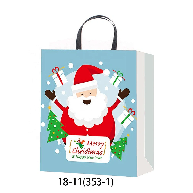Professional china supplier Hand Length Handle Bag Good style Various Christmas gift bag Packaging