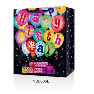 Custom oem china Birthday gift bag sample service Recyclable Packaging