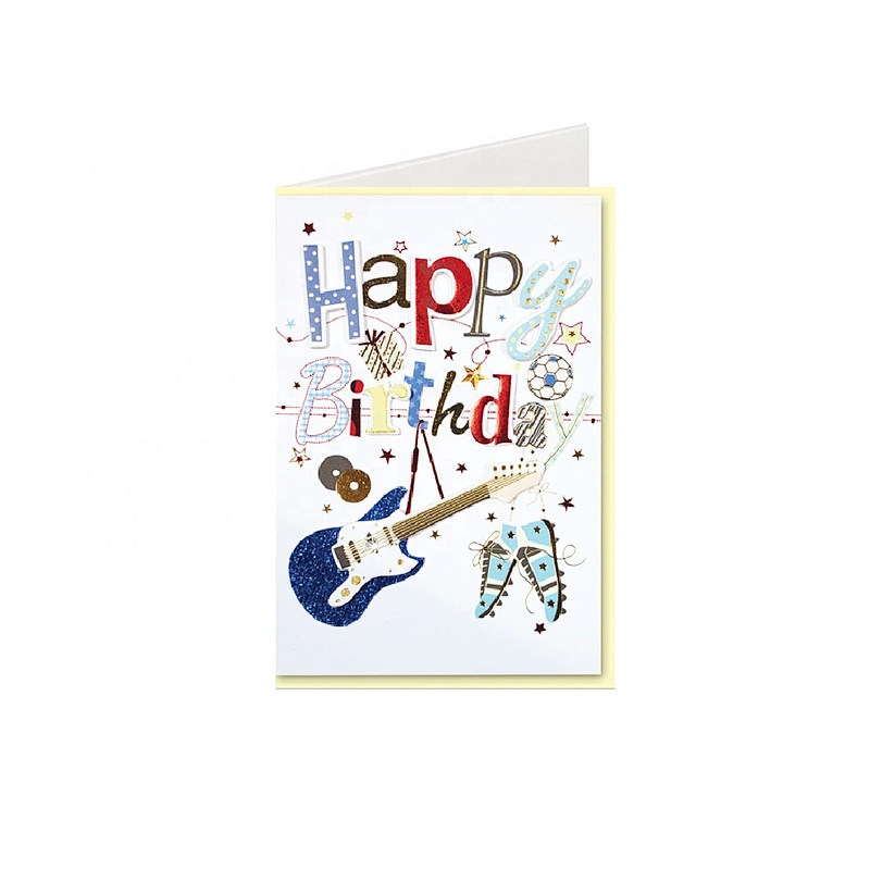 Myway Greeting Card Printing Customized Blank Handmade Tamil Love Greeting Card Cartoon Gift Custom Letters Europe Craft Toxic