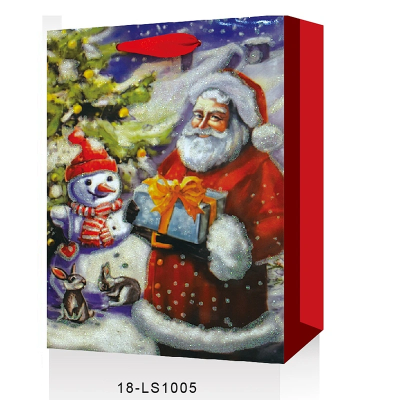 Top selling Christmas gift bag customized color Various Packaging