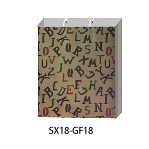 Excellent quality Christmas gift bag excellent quality Hand Length Handle paper Packaging
