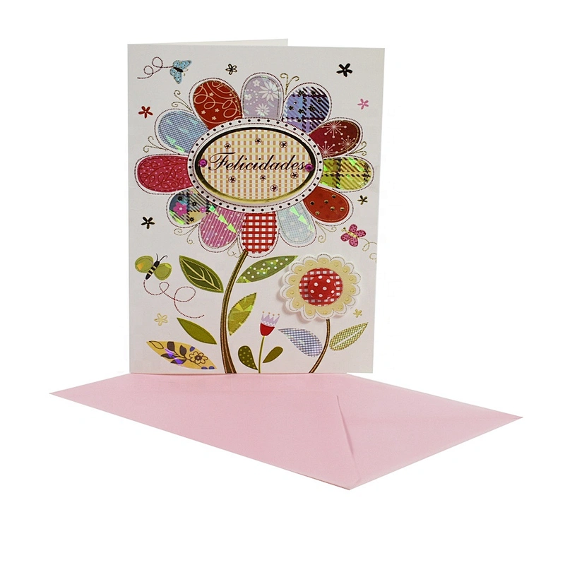 Myway Greeting Card Printing Customized Blank Handmade Tamil Love Greeting Card Cartoon Gift Custom Letters Europe Craft Toxic
