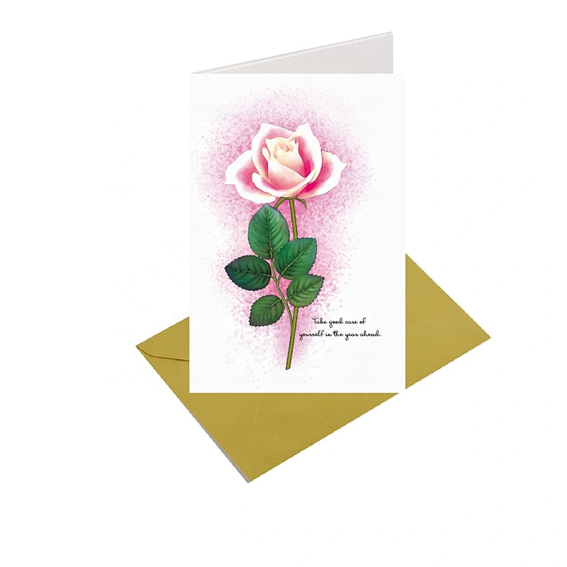 Bright Colorful Thankyou Greeting Cards Printing Flowers Glitter Hot Europe Time Pattern Pcs THANKSGIVING Foil Stamp Feature Eco