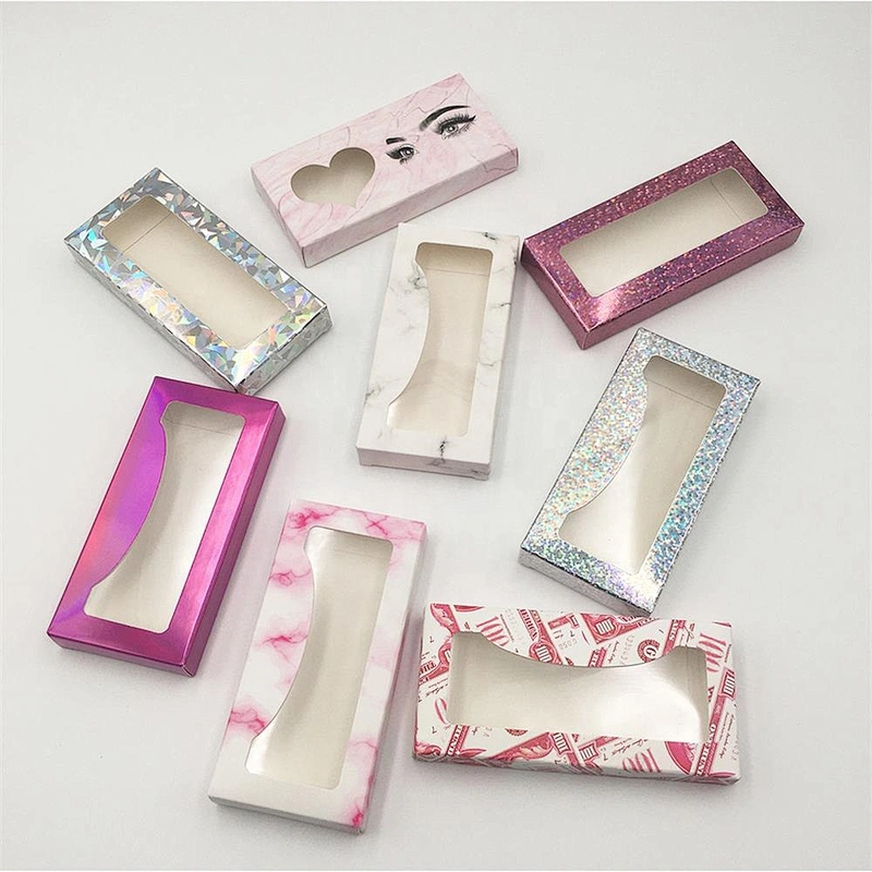hot sales paper box foldable  for packaging eyelash and other jewelry