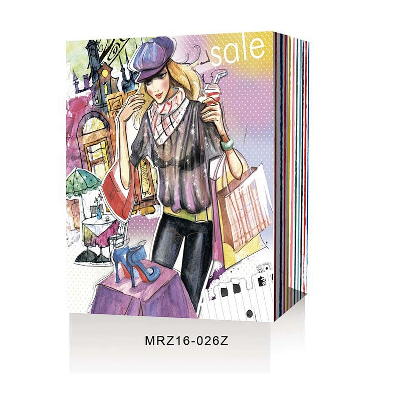 Top fashion character Exquisite gift bag custom print Recyclable Packaging
