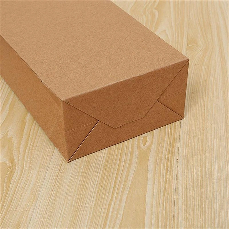 Surprise price hot sales kraft paper bag with for packing wine and other gifts