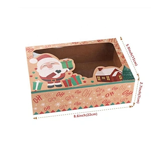 Christmas boxs Low Price White Color Green Color Orange Color Paper Boxes