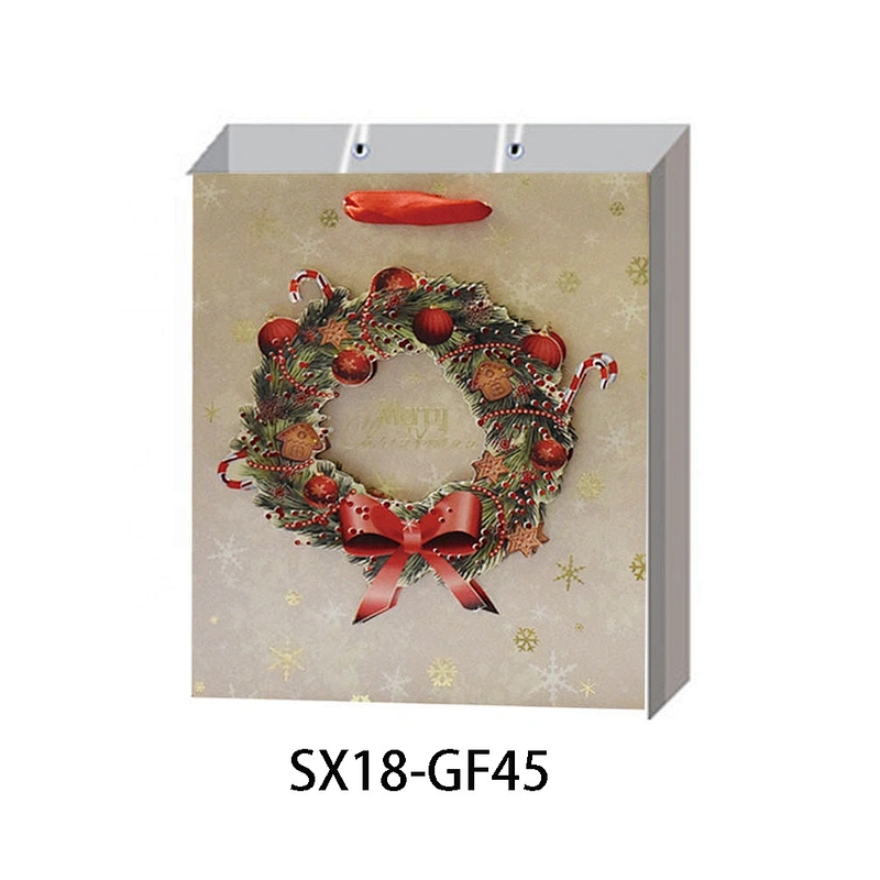 Latest design Recyclable packaging Bag Good style Various Christmas gift bag Packaging