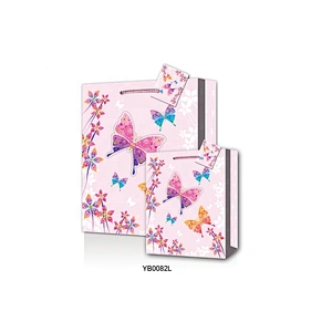 Best sell wholesale gift packaging Bag hot selling Foreign flower pattern Packaging