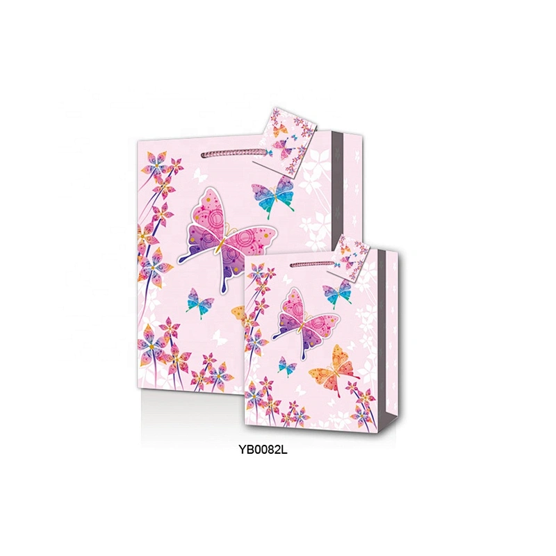 Best sell wholesale gift packaging Bag hot selling Foreign flower pattern Packaging