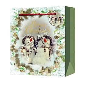 Paper Bag Christmas Shopping paper Gift Bags Logo Gift Packaging Bag Various Christmas