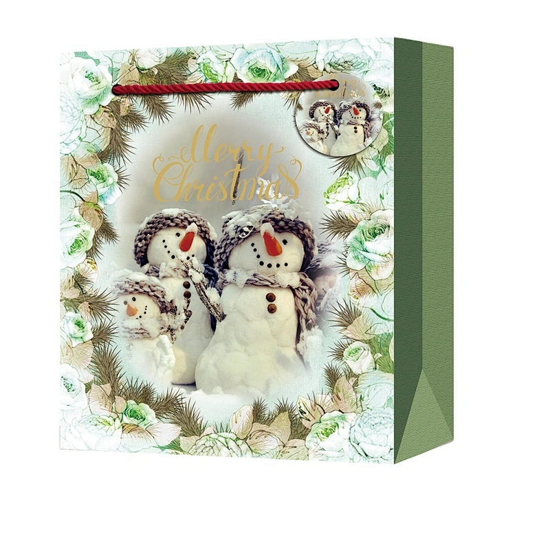 Paper Bag Christmas Shopping paper Gift Bags Logo Gift Packaging Bag Various Christmas