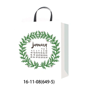 Christmas Shopping paper Gift BagsWith  Logo Gift Packaging Bag Various Christmas Cement Bag