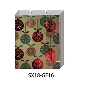 Excellent quality Christmas gift bag excellent quality Hand Length Handle paper Packaging