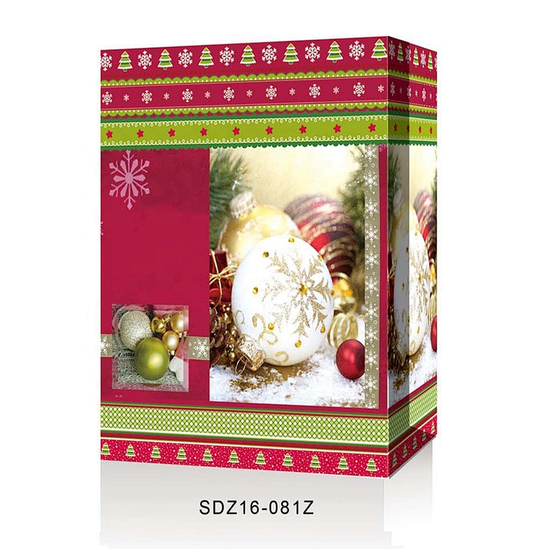 Professional manufacturer gift packaging Bag custom logo Lovely Christmas gift bag