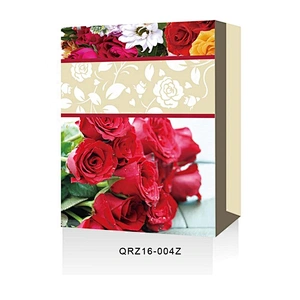 Wholesale modern design gift packaging Bag Great price Rose pattern Packaging