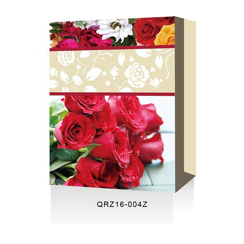 Wholesale modern design gift packaging Bag Great price Rose pattern Packaging