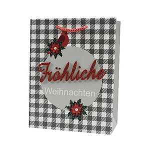 Hot Designs Paper Bag Gift Bag and Packaging Bag Handbag Custom Cotton Customized Ribbon Art Log
