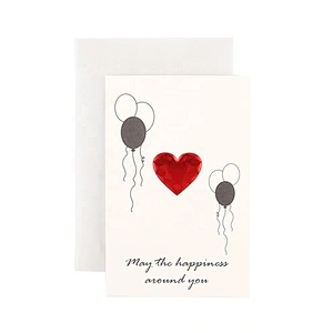 Thankyou Greeting Cards Gift Printing Flowers Glitter Hot Europe Time Pattern Pcs THANKSGIVING Foil Stamp Feature Eco