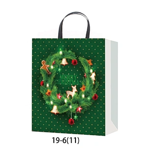 Trending hot products gift packaging Bag Most popular Various Green and Red Packaging