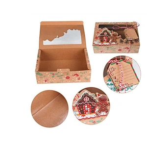 Christmas boxs Low Price White Color Green Color Orange Color Paper Boxes