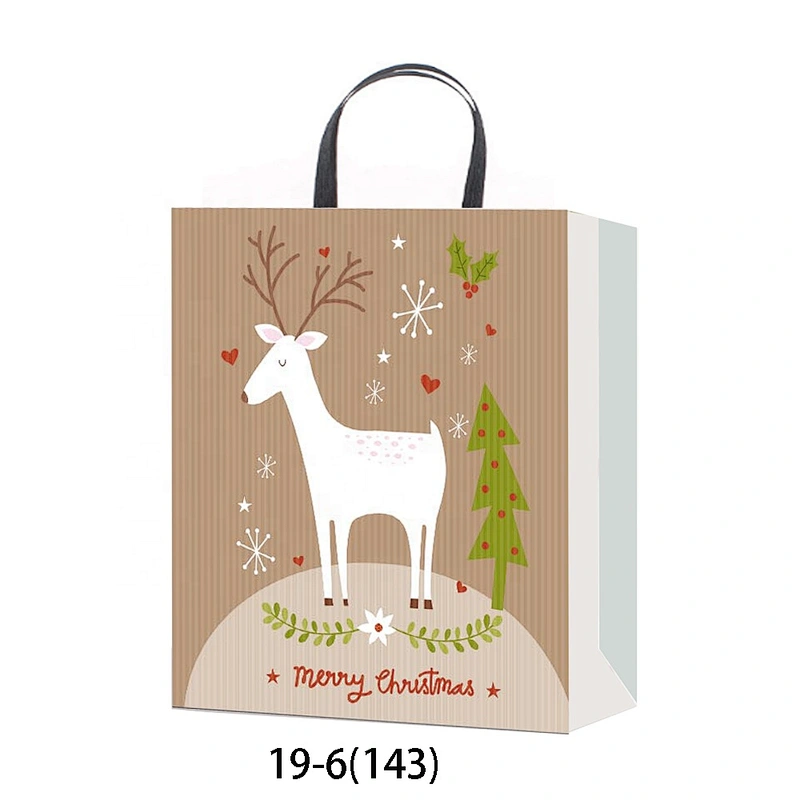New selling superior quality Offset printing packaging Bag Good style Various Christmas gift bag Packaging