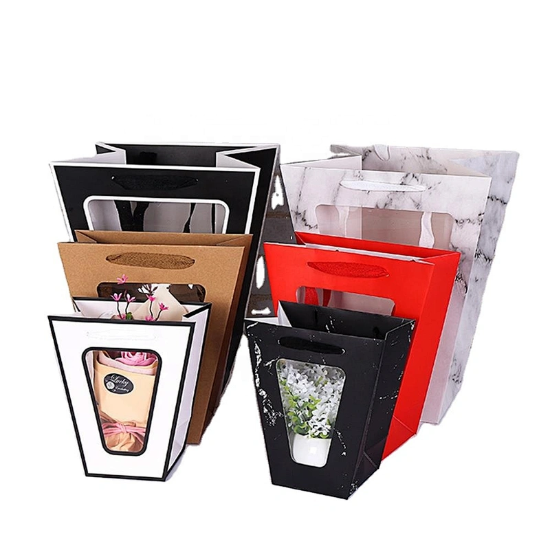 Shopping Paper Bag Paper Bags Craft Paper Customize Design  Printing Gift Item  Packaging Pcs