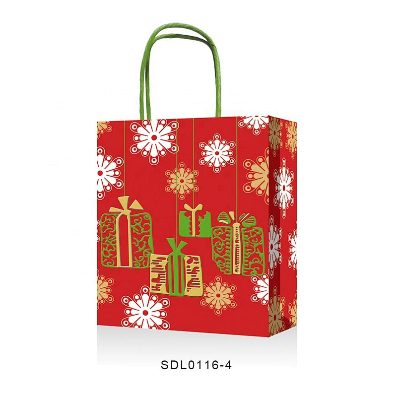 Best sell wholesale gift packaging Bag attractive style Christmas gift bag Packaging