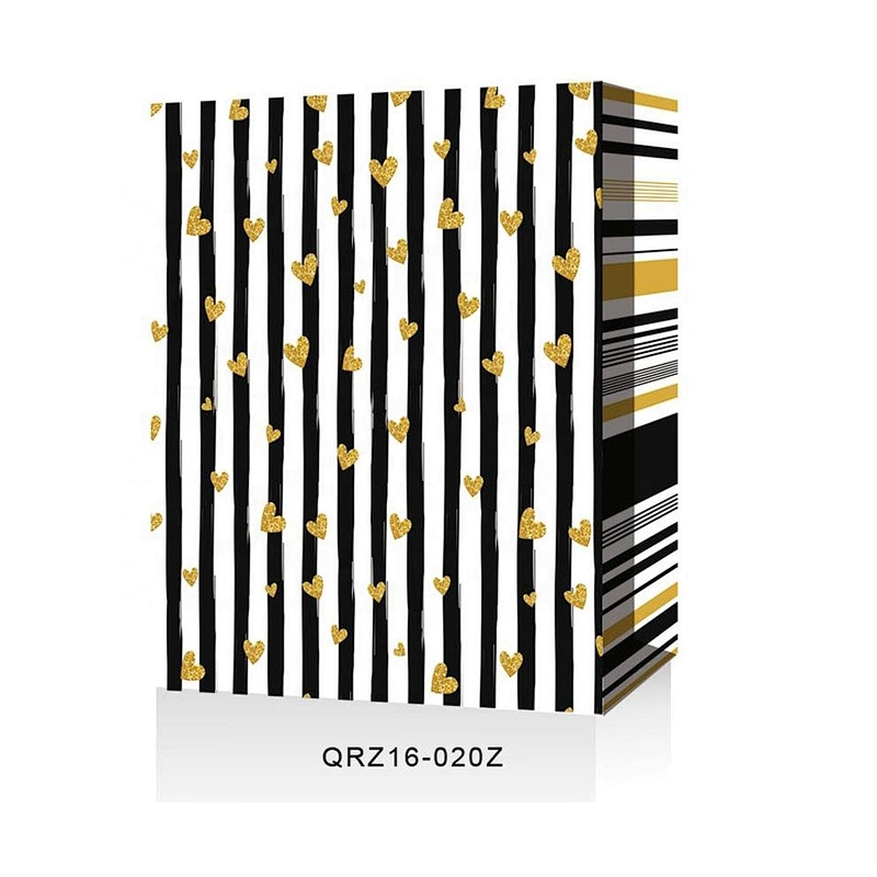 Factory wholesale Striped gift Bag hot selling Recyclable Packaging