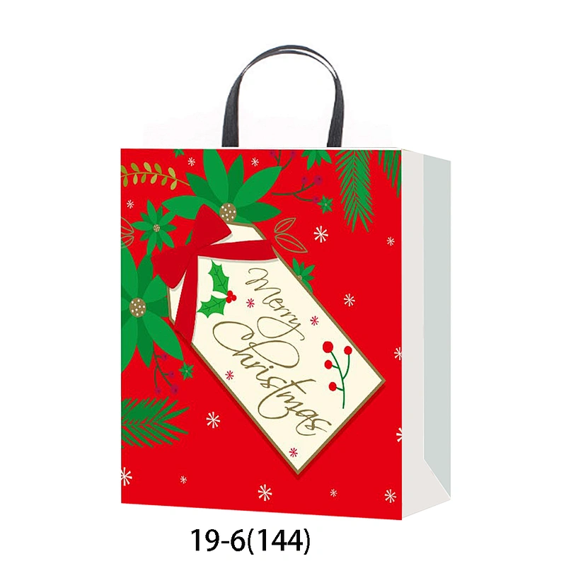 New selling superior quality Offset printing packaging Bag Good style Various Christmas gift bag Packaging