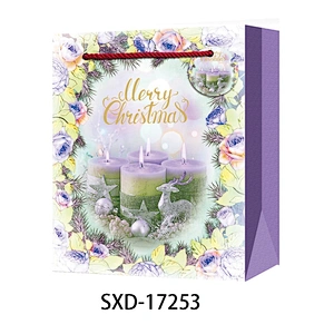 Paper Bag Christmas Shopping paper Gift Bags Logo Gift Packaging Bag Various Christmas