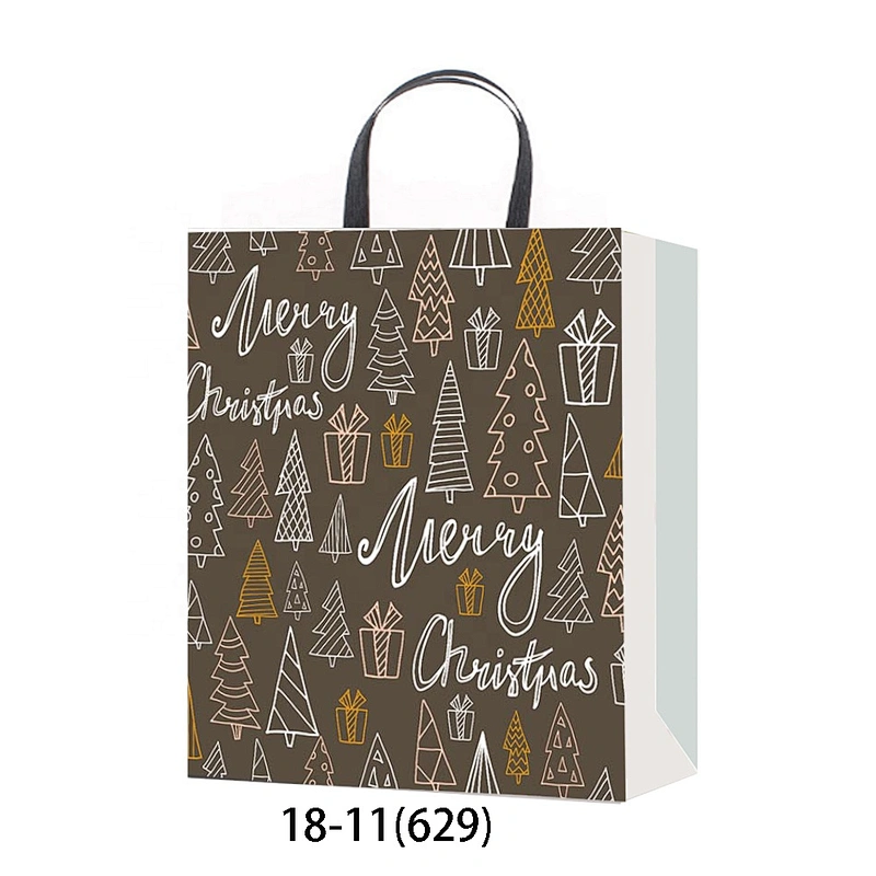 Custom oem china Recyclable packaging Bag Good style Various Christmas gift bag Packaging
