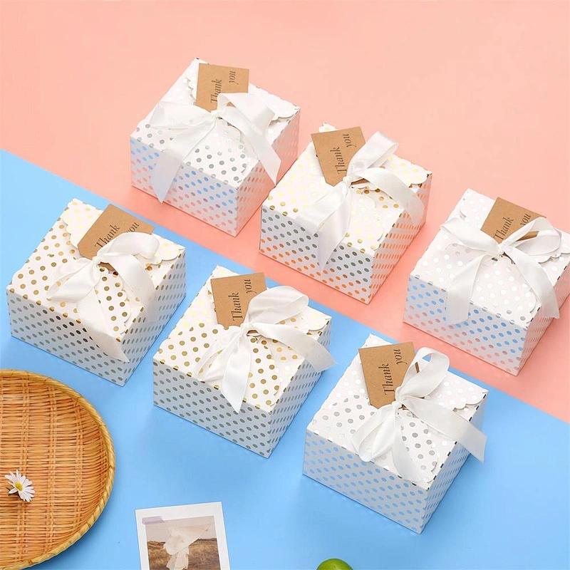 Paper Bags Wedding  Paper Bag Printing Gift Custom OEM Time Industrial Surface Packaging Pcs