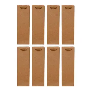 Surprise price hot sales kraft paper bag with for packing wine and other gifts