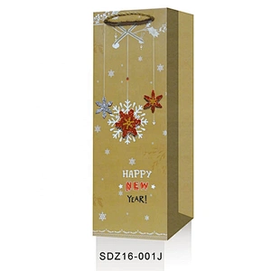 Hot selling design Christmas gift bag bag Competitive price Kraft paper Packaging