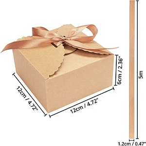 Hot sales foldable  paper boxes with kraft paper nature color for gifts packaging