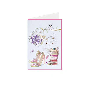Myway Greeting Card Printing Customized Blank Handmade Tamil Love Greeting Card Cartoon Gift Custom Letters Europe Craft Toxic