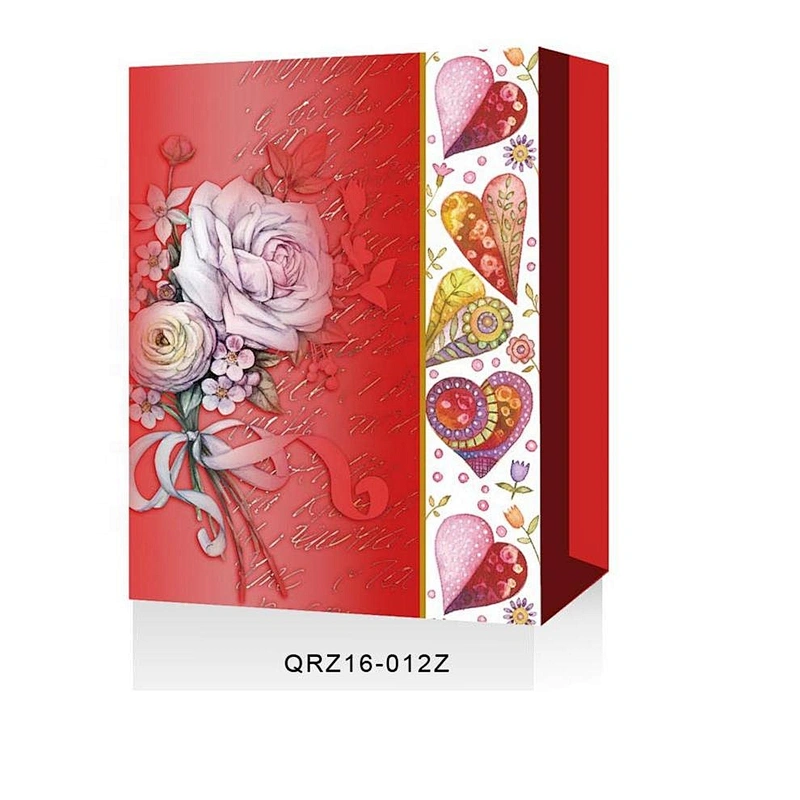 Wholesale modern design gift packaging Bag Great price Rose pattern Packaging