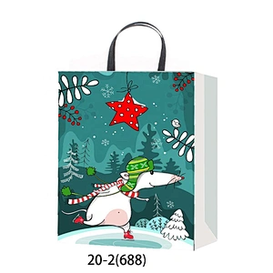 Christmas Paper Bag Gift Bags   Customized Logo Gift Packaging Bag Various Christmas