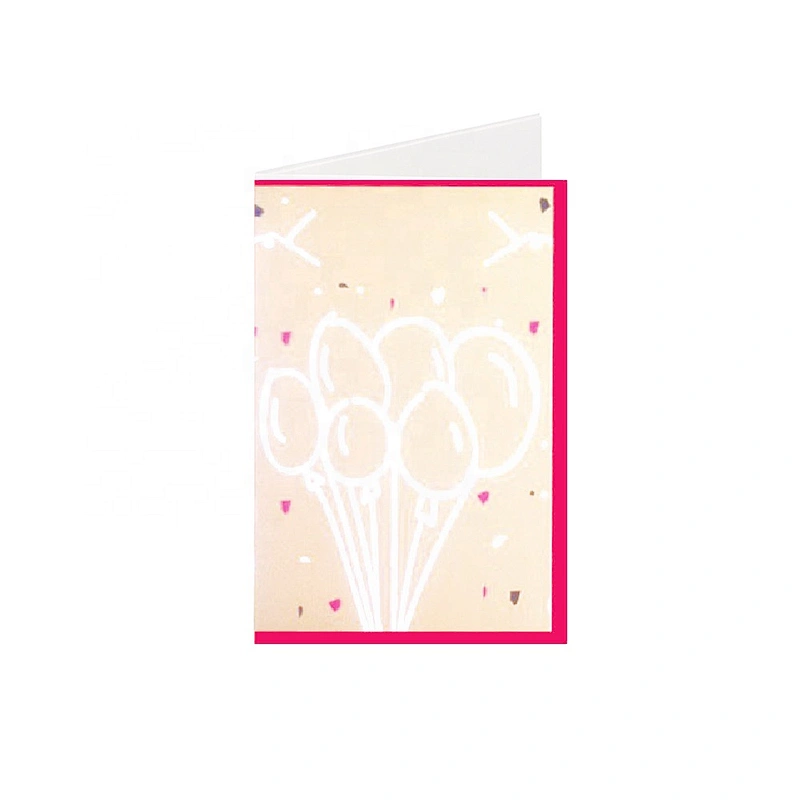 Myway Greeting Card Printing Customized Blank Handmade Tamil Love Greeting Card Cartoon Gift Custom Letters Europe Craft Toxic