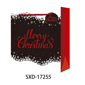 Paper Bag Christmas Shopping paper Gift Bags Logo Gift Packaging Bag Various Christmas