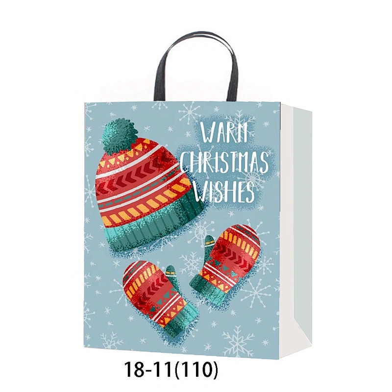 Latest china new model Hand Length Handle Bag Good style Various Christmas gift bag Packaging
