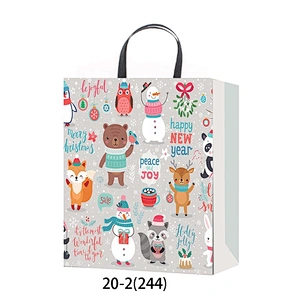Best china low price gift packaging Bag Good style Various Christmas gift bag Packaging
