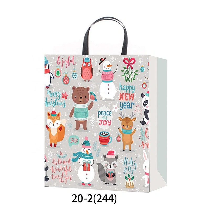 Best china low price gift packaging Bag Good style Various Christmas gift bag Packaging