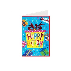 Myway Greeting Card Printing Customized Blank Handmade Tamil Love Greeting Card Cartoon Gift Custom Letters Europe Craft Toxic