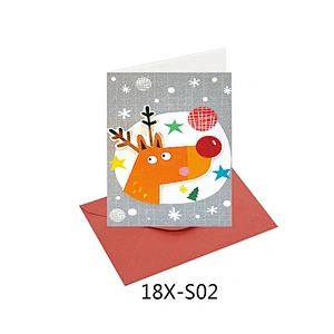 Factory Custom Animal design Cards  Manufacturer sale Christmas greeting Paper card