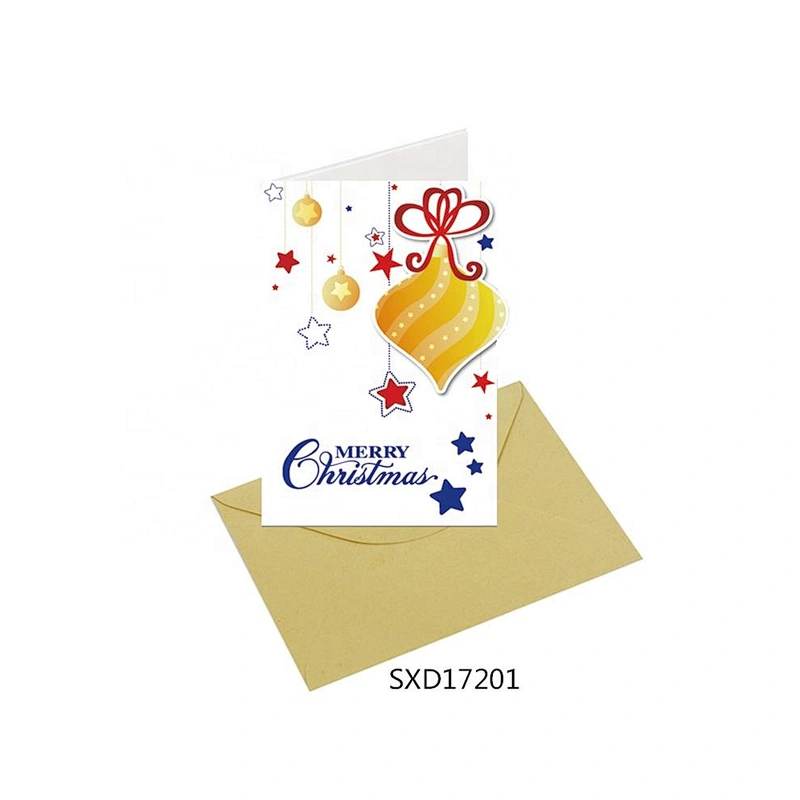 New Designsgift Thank You Cards  Latest hot sale Christmas greeting Paper card With Logo