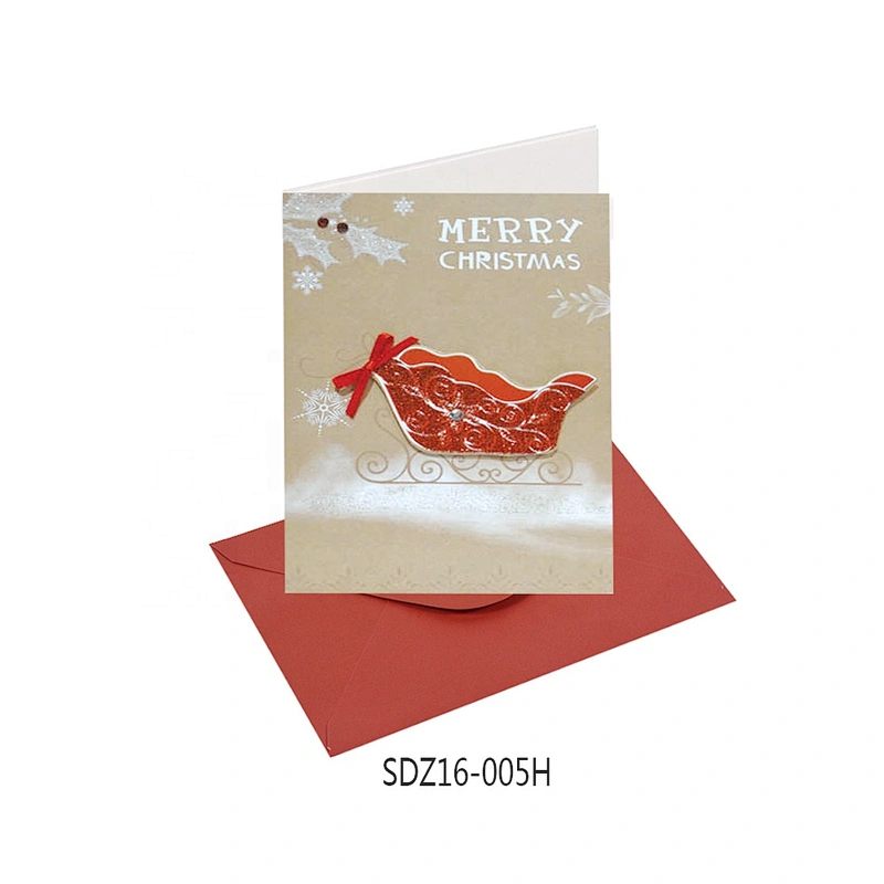 Superior quality Digital printing Cards  Cheap prices Christmas greeting Paper card