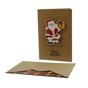 Best selling Offset printing Cards  OEM Customized Christmas greeting Paper card