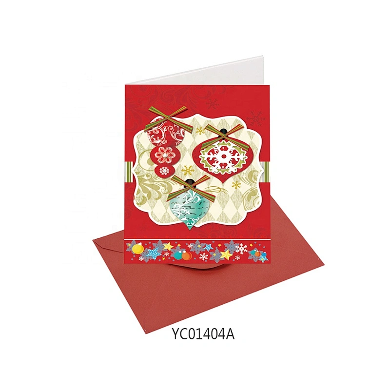 Hot Sales Custom oem china Black Cards Best selling Christmas greeting Paper card